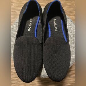 Rothy’s Black Loafers size 9 preloved in excellent condition